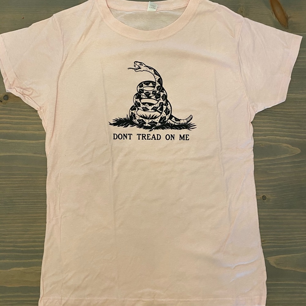 NEW Pink Don’t Tread On Me Tee